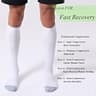 FITRELL Firm Graduated Compression Socks 20-30 mmHg with Cushion (3 Pairs)