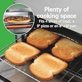 Hamilton Beach 31403 Sure-Crisp Air Fryer Toaster Oven with 4-Slice Capacity