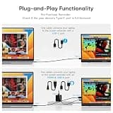 Dopesplay 15.6-Inch 1080P FHD IPS Laptop Screen Extender with 360-Degree Stand