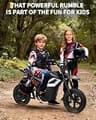 GarveeLife 24V 350W Electric Mini Dirt Bike with 12-Inch Fat Pneumatic Tires