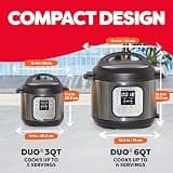 Instant Pot Duo 7-in-1 Mini Multi-Cooker with Stainless Steel Pot, 3 Qt