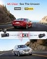 REDTIGER F7NP 4K Front and Rear Dash Cam