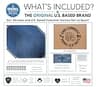 KNRV Commerce Modular Spike Scat Mats for Furniture Protection, 10-Pack