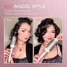 TYMO STYLUX 1.7-Inch Thermal Curling Brush Volumizer with T-Gloss Ceramic Coating