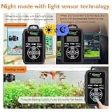Hygger Smart Controller Aquarium Wave Maker Circulation Pump for Reefs, 1500 GPH
