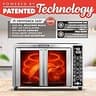 Gourmia French Door Air Fryer Toaster Oven, 6-Slice Capacity & 17 Presets