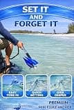 SandShark Premium Aluminum Retractable Fluke Anchor System for Jet Skis and PWCs