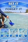 SandShark Premium Aluminum Retractable Fluke Anchor System for Jet Skis and PWCs