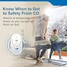 Kidde COPD Plug-In Travel Carbon Monoxide Detector with Backlit Display
