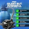 SWIMLINE HYDROTOOLS 12-Inch 1,980 GPH Complete Sand Filter Pump System