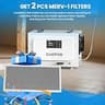 CADPXS 125-Pint High-Performance Crawl Space Dehumidifier with Drain Hose