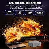 Beelink SER9 Pro Mini Desktop with AMD Ryzen 7, 24GB LPDDR5X, 1TB PCIe 4.0