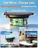 pemacom 1080P Dual Wireless Backup Camera System with 7" Monitor & Magnetic Mount