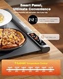 iTRUSOU Expandable 3-Panel Nano-Coated Silicone Food Warming Mat (54 x 16 Inches)