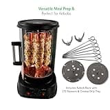 NutriChef PKRTVG34 Countertop Vertical Rotating Shawarma and Rotisserie Oven