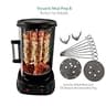 NutriChef PKRTVG34 Countertop Vertical Rotating Shawarma and Rotisserie Oven