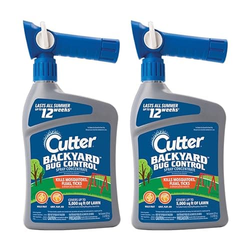 Cutter Backyard Bug Control Spray Concentrate Hose-End Formula, 2-Pack