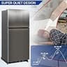 Smad 19.5 Cu.Ft. Off-Grid Propane Refrigerator with Top Freezer for Large Cabins