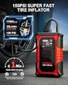 GOOLOO A3 3000A Portable Jump Starter and 150PSI Air Compressor Auto-Shutoff Tire Inflator