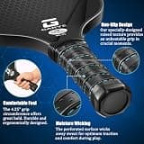 GARYE USAPA Approved Lightweight Carbon Fiber Pickleball Paddle 4-Pack