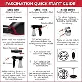 Naked Sun Fascination Professional HVLP Spray Tan Machine with LED Light