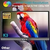 KYY 15.6-Inch 1080P FHD IPS Portable Monitor with Magnetic Smart Cover