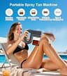 Portable Cordless Spray Tan Gun with Adjustable Three Strength Levels