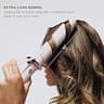 T3 SinglePass Curl X Extra-Long Barrel 1.5-Inch Ceramic Curling Iron Tool