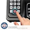 Panasonic KX-TGD833M DECT 6.0 3-Handset Cordless Phone System with Call Block