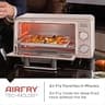 BLACK+DECKER Crisp N Bake 4-Slice Air Fry Toaster Oven With Knob Controls