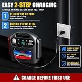 Heavy-Duty 8000A 12V/24V Portable Lithium Jump Starter for Commercial Vehicles