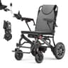 Traingiver 38lbs Foldable Motorized Wheelchair, 500W Dual Motor, 350 lbs Load