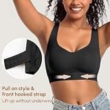 Starmiss Wireless Push-Up Posture Bra with Seamless Criss-Cross Layout