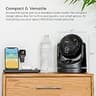 Iris USA Woozoo Compact Oscillating Desk Air Circulator Fan for Bedrooms