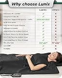 Lunix LX17 Waterproof Infrared Sauna Blanket and Wellness Accessory Kit