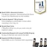 Panasonic KX-TGD833M DECT 6.0 3-Handset Cordless Phone System with Call Block
