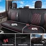 Huidasource Full Coverage Waterproof Leather Custom Seat Covers for Toyota Tacoma
