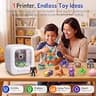 AOSEED X-Maker Joy AI+ 3D Printer Starter Kit with Built-In Camera and 8 PLA Rolls