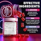 BIOTEQUELAB Height Growth Increase Gummies, Bone & Joint Support Formula