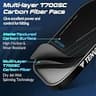 NHYHN TENVINA T700SC Carbon Fiber Pickleball Paddle Set