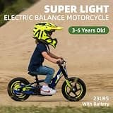 AIII 12-Inch Lightweight Electric Dirt Bike with Quick-Swap 24V Lithium Battery