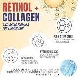 Alozera Retinol & Collagen Anti-Aging Body Lotion, Unscented, 16.9 oz, 2-Pack