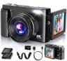 Duluvulu 4K Digital Camera for Photography with Autofocus and 16X Digital Zoom