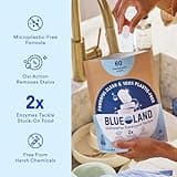 Blueland 100% Plastic-Free Enzyme-Powered Dishwasher Detergent Tablets