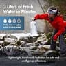 Katadyn BeFree 3-Liter Gravity Water Filter System for Backpacking and Camping