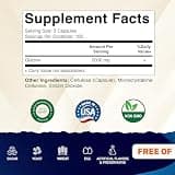 Vitamatic Glycine Supplement 2000mg Per Serving Gluten Free, 300 Capsules