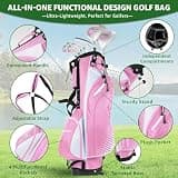 Wilson Tour Velocity Complete Women's Golf Club Set with Durable Cart Bag