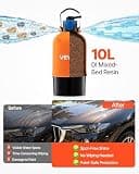 VEVOR 10L Deionized Water System Featuring Integrated Bypass and TDS Meter