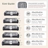 Bedsure SupportMax XL Pro Orthopedic Dog Bed for Large Dogs with Wrap-Around Bolster