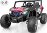 AceCruisers XXXL 4WD 24V Ride-On Car with 220lb Capacity and 15-Inch EVA Tires